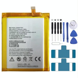 3320mAh LI3931T44P8H756346 for ZTE Axon 7 Li-Polymer Battery