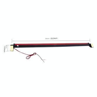 80 LEDs Car Third Brake Light, DC 12V Cable Length: 80cm(Red Light)