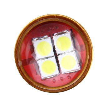 2 PCS 3156 15W 1300LM 6500K 28 SMD-3030 LED Car Brake Lights Turn Light, DC 12V(White Light)