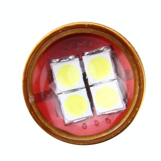 2 PCS 7443 15W 1300LM 6500K 28 SMD-3030 LED Car Brake Lights Turn Light, DC 12V(White Light)