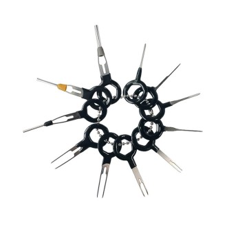 29 in 1 Car Plug Circuit Board Wire Harness Terminal Extraction Pick Connector Crimp Pin Back Needle Remove Tool