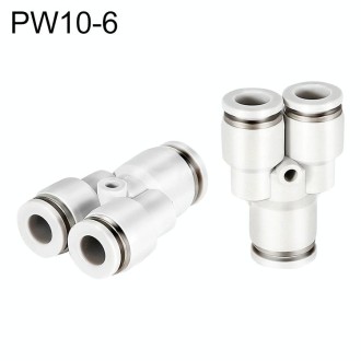 PW10-6 LAIZE PW Y-type Tee Reducing Pneumatic Quick Fitting Connector