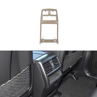 For Mercedes Benz ML320 / GL450 Car Rear Air Conditioner Air Outlet Panel Cover 166 680 7403, Style:Dual Hole(Beige)