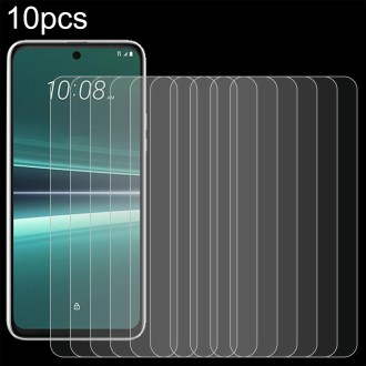 For HTC U24 Pro 10pcs 0.26mm 9H 2.5D Tempered Glass Film