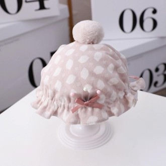 MZ9827 Crown Newborn Cotton Hat Cartoon Baby Basin Hat Princess Hat, Size: Cap Circumference Around 42-46cm(Light Purple)