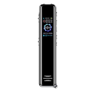 JNN Q22 HD Color Screen Stick Shape Portable Voice Recording Pen, Memory:64GB(Black)