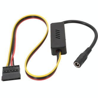 Adapter DC5525 To Hard Disk Power Supply Cable, Model: One To One SATA