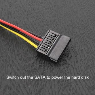 Adapter DC5525 To Hard Disk Power Supply Cable, Model: One To One SATA