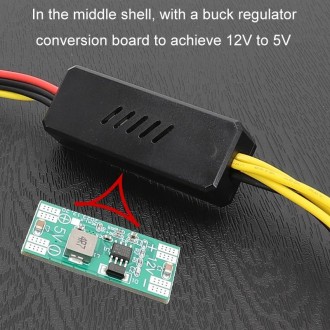 Adapter DC5525 To Hard Disk Power Supply Cable, Model: One To One SATA