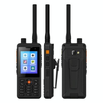 UNIWA P5 DMR POC Walkie Talkie Rugged Phone, 1GB+8GB, IP65 Waterproof Dustproof Shockproof, 5300mAh Battery, 2.8 inch Android 9.