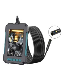 P40 5.5mm 1080P IP68 Waterproof 4.3 inch Highlight Screen Dual Camera Digital Endoscope, Length:10m Hard Cable