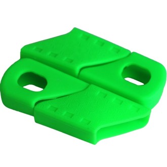 BIKERSAY CP001 Bicycle Crank Cover Silicone Arm Sleeve (Green)