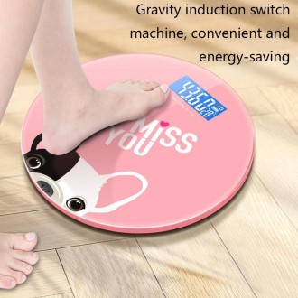 ZJ26 Weight Scale Home Smart Electronic Scale, Size: Charging(Cute Dog)