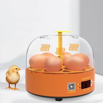 6-Eggs Small Household Experimental Children Smart Chicken Incubators, Spec: Automatic AU Plug