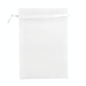 100pcs  Fruit Protection Bag Anti-insect and Anti-bird Net Bag 25 x 35cm(White)