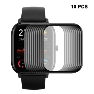 10pcs For Amazfit GTS 4 ENKAY 3D Full Coverage Soft PC Edge + PMMA HD Screen Protector Film