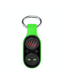 Decompression Toy Magnetic Buckle Toy Press Handheld Toy(Fluorescent Green)