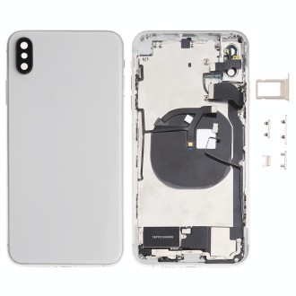 Battery Back Cover Assembly (with Side Keys & Speaker Ringer Buzzer & Motor & Camera Lens & Card Tray & Power Button + Volume Bu