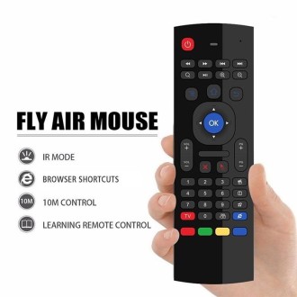 MX3 Voice Version 2.4GHz Fly Air Mouse Wireless Keyboard Remote Control with Gyroscope