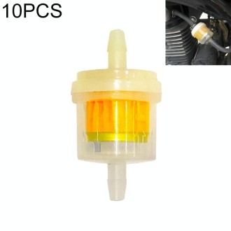 10 PCS Universal Car Engine Oil Separator Reservoir Tank Filter, Style:Without Magnet