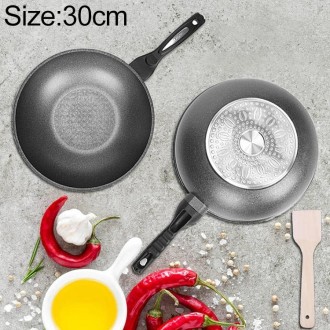 Maifanshi Non-stick Pan without Oil Fume Suitable for Gas Cooker Iduction Cooker(30cm)