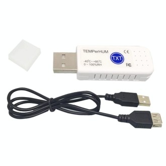 TEMPerHUM USB Temperature Sensor Waterproof Temperature Probe Aquarium Monitoring Thermometer