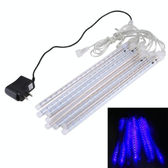 30cm 8 Light Bars Meteor Shower Lamp, 17 LED Light-emitting Lights Stick for Christmas(Blue Light)