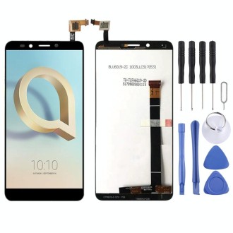 LCD Screen and Digitizer Full Assembly for Alcatel A7 XL A7XL 7071DX 7071(Black)