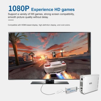 Plug and Play Wii to HDMI 1080p Converter Adapter Wii 2 hdmi 3.5mm Audio Box Wii-link for Nintendo Wii