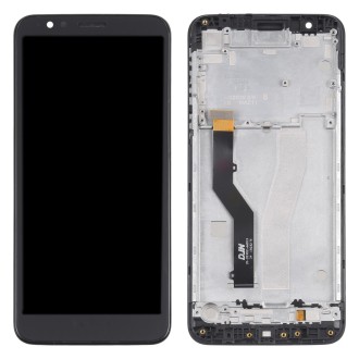 TFT LCD Screen for Motorola Moto E6 / Moto E XT2005-3 XT2005-1 XT2005DL Digitizer Full Assembly with Frame(Black)