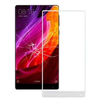 For Xiaomi Mi Mix Front Screen Outer Glass Lens(White)