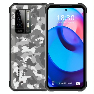 [HK Warehouse] Oukitel WP27, 12GB+256GB, IP68/IP69K, 6.8 inch MediaTek Helio G99 Octa-core, NFC, Network: 4G(Camouflage)