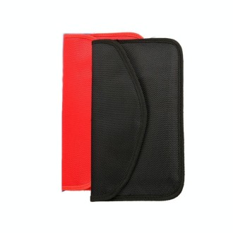 7-inch Signal Shielding Isolation Radiation-proof Mobile Phone Bag(Red)