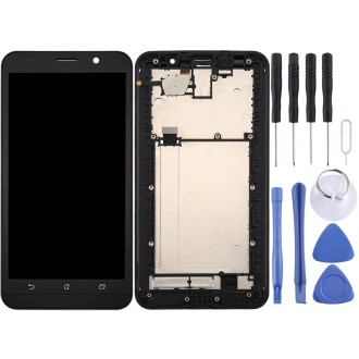 OEM LCD Screen for Asus Zenfone 2 / ZE551ML / Z00AD /  Z00ADB / Z00ADA Digitizer Full Assembly with Frame (Black)