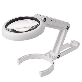 5X / 11X USB Charging LED Light Handheld Magnifier(FS 75RC)