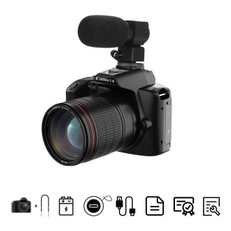 Dual-camera Night Vision 64 Million Pixel High-definition WIFI Digital Camera Standard+Microphone