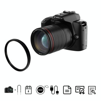 Dual-camera Night Vision 64 Million Pixel High-definition WIFI Digital Camera Standard+Macroscopic Mirror