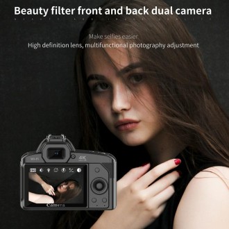 Dual-camera Night Vision 64 Million Pixel High-definition WIFI Digital Camera Standard+Macroscopic Mirror