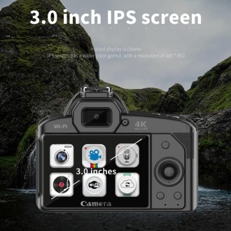 Dual-camera Night Vision 64 Million Pixel High-definition WIFI Digital Camera Standard+Macroscopic Mirror