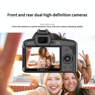 Dual-camera Night Vision 64 Million Pixel High-definition WIFI Digital Camera Standard+Macroscopic Mirror