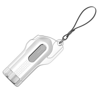 CS-B09 Safety Hammer Tungsten Steel Striker Windows Breaker With Seat Belt Cutter(White)