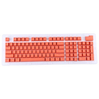 ABS Translucent Keycaps, OEM Highly Mechanical Keyboard, Universal Game Keyboard (Orange)