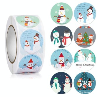 Christmas Gift Sticker Decoration Label Sealing Sticker(HA050)