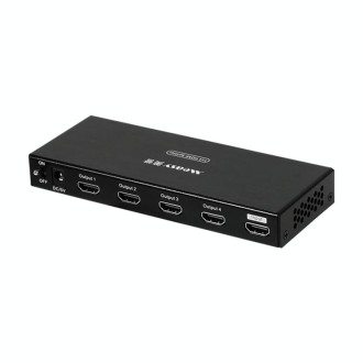 Measy SPH104 1 to 4 4K HDMI 1080P Simultaneous Display Splitter(EU Plug)