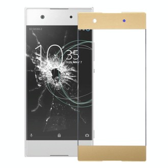 Front Screen Outer Glass Lens for Sony Xperia XA1 (Gold)