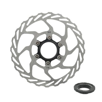 RACEWORK RS6 Mountain Bike Mid-lock Discs, Diameter: 160mm