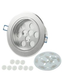 9W LED Days Lanterns Parts (Cover Parts + Aluminum Base Plate + Base + LED Lens + Aluminum Heat Sink + Screws)