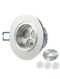 3W LED Days Lanterns Parts (Cover Parts + Aluminum Base Plate + Base + LED Lens + Aluminum Heat Sink + Screws)