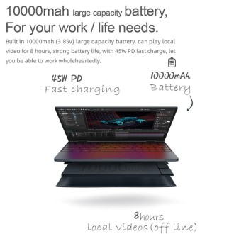 ONE-NETBOOK OneMix 4, 10.1 inch, 16GB+2TB, Windows 10 Home, Intel 11th Core i3, Support Wi-Fi 6 & Bluetooth & Fingerprint Unlock