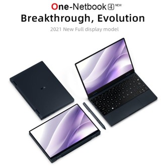 ONE-NETBOOK OneMix 4, 10.1 inch, 16GB+2TB, Windows 10 Home, Intel 11th Core i3, Support Wi-Fi 6 & Bluetooth & Fingerprint Unlock